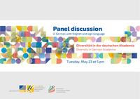 Panel discussion "Diversity in German Academia"