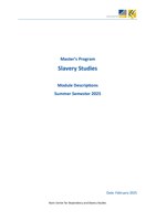 Study Program Slavery Studies_SoSe 2025 .pdf